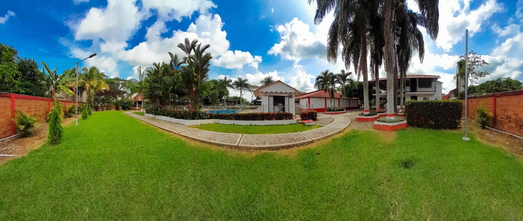 Hotel Campestre Las Palmas Sas 比亚维森西奥 外观 照片